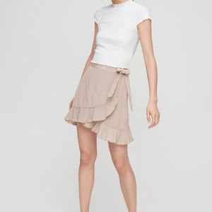 Aritzia Sunday Best Annely wrap skirt